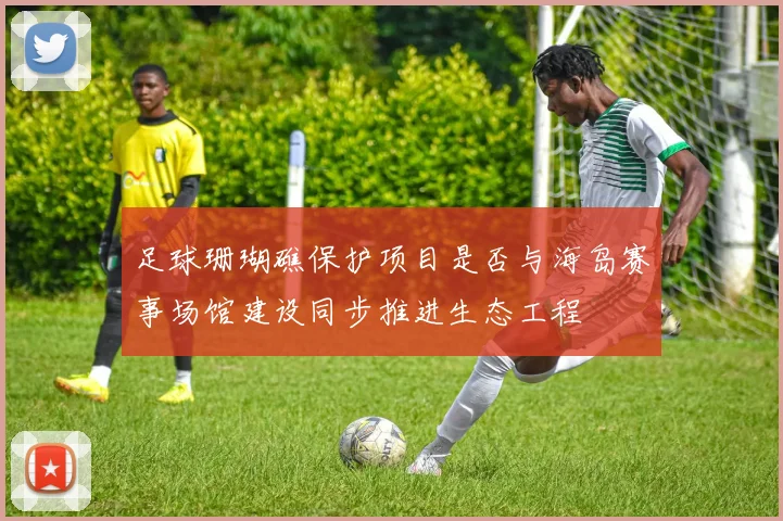 足球珊瑚礁保护项目是否与海岛赛事场馆建设同步推进生态工程